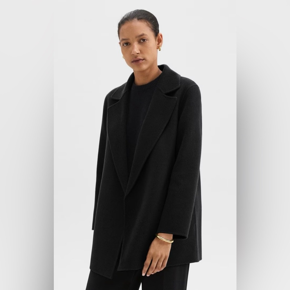Theory Clairene Jacket in Double-Face Wool-Cashmere
